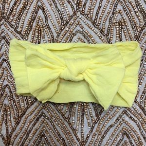 Bright Yellow Baby Bling Headband